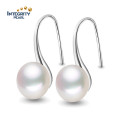 9-10mm AAA Varity Colors Freshwater 925 Silver Button Pearl Earring